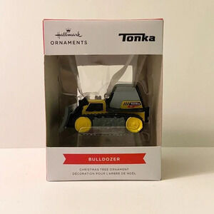 Hallmark Christmas Ornament Tonka Bulldozer  Hasbro New